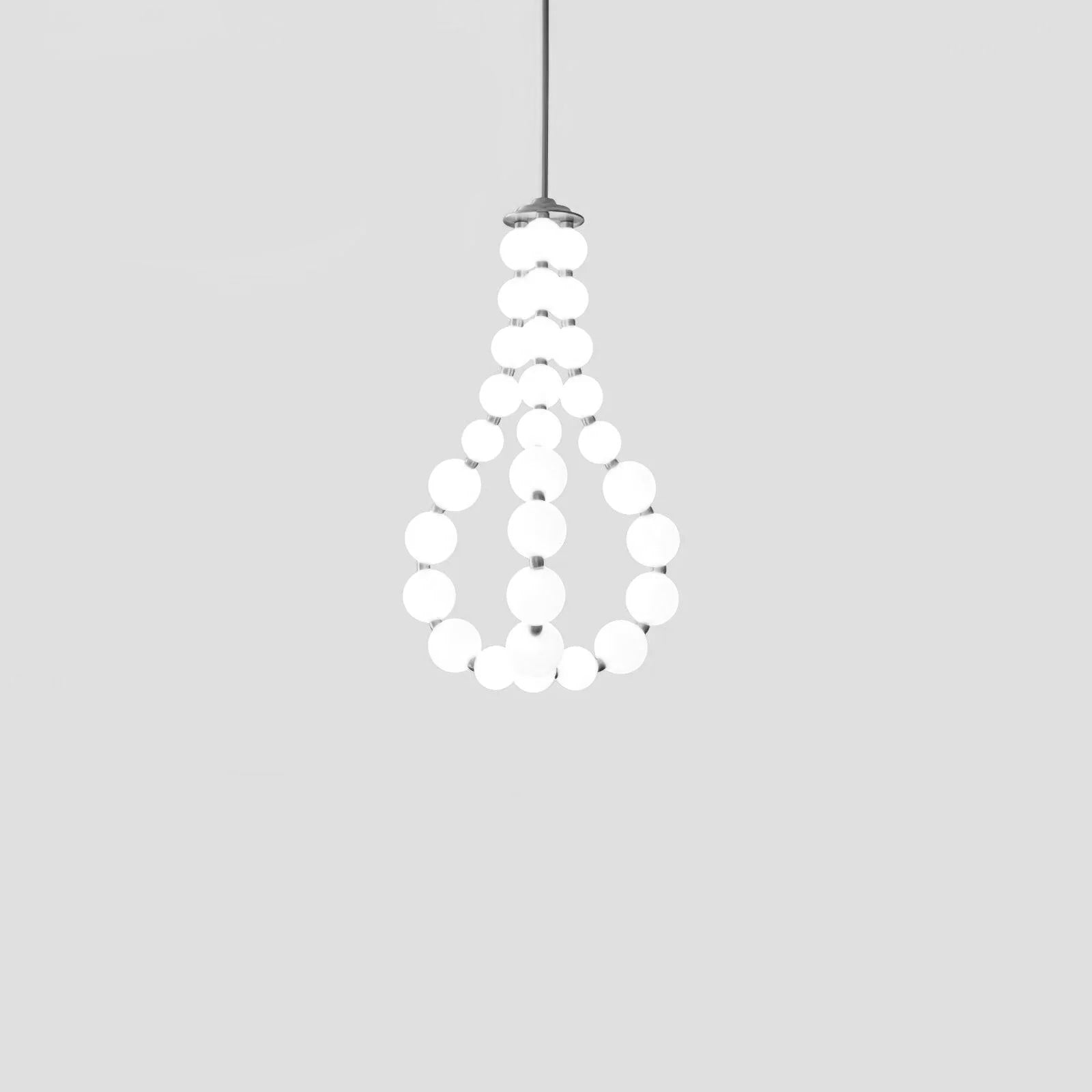 Acrylic Pearl Necklace Chandelier - DEPRIMO