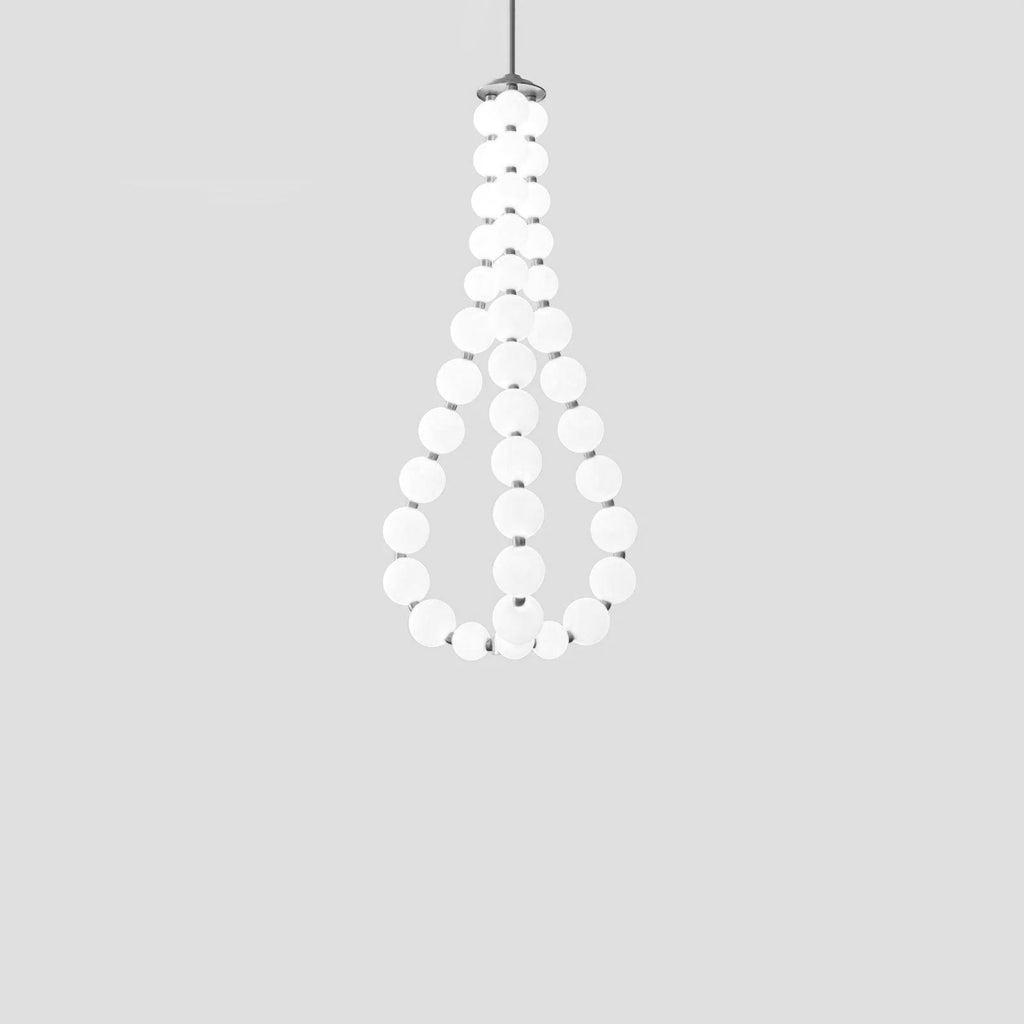 Acrylic Pearl Necklace Chandelier - DEPRIMO