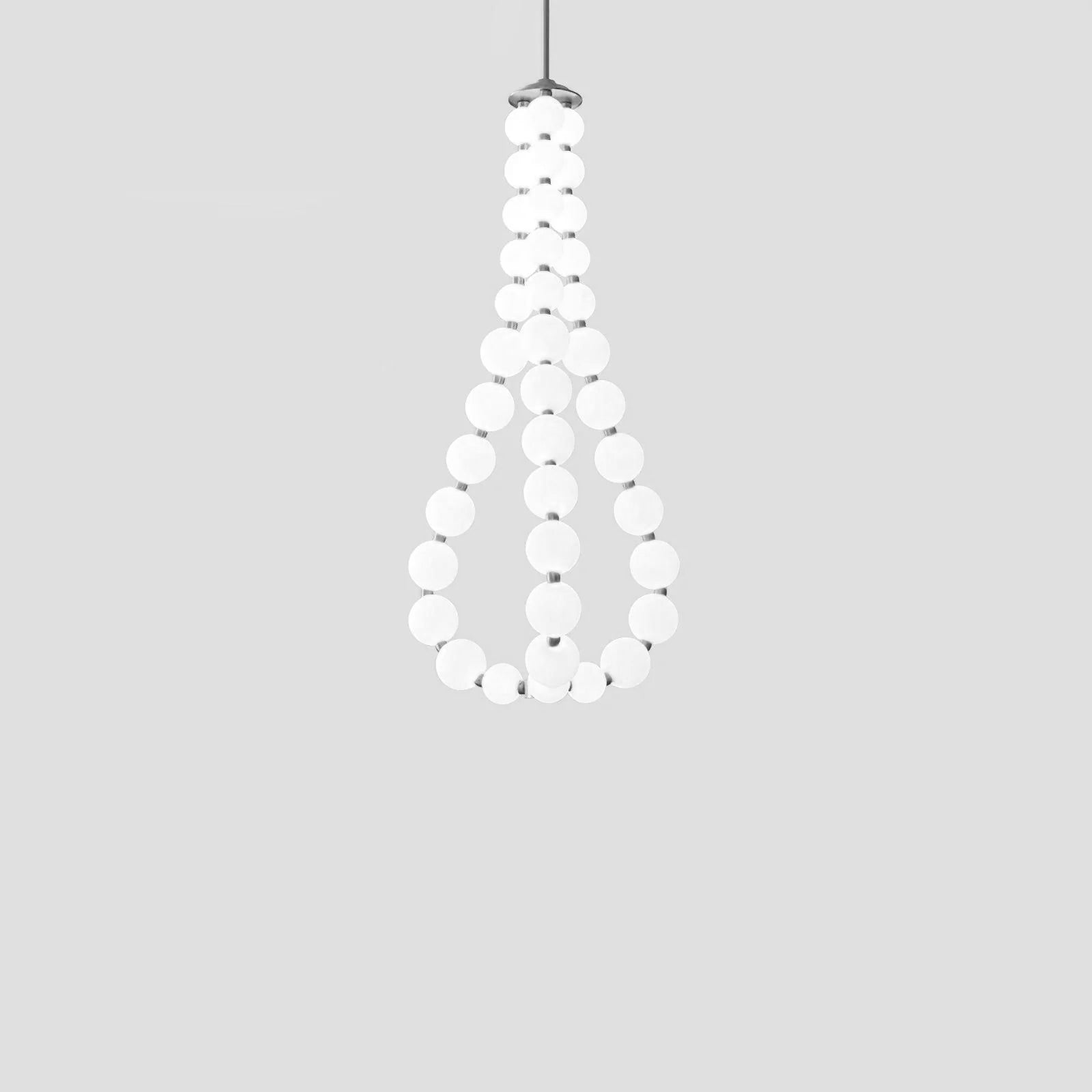 Acrylic Pearl Necklace Chandelier - DEPRIMO