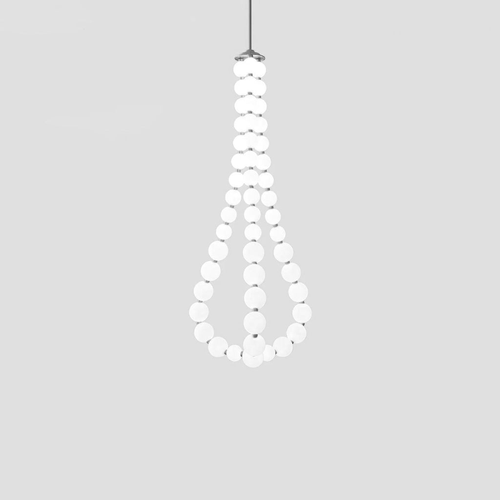 Acrylic Pearl Necklace Chandelier - DEPRIMO