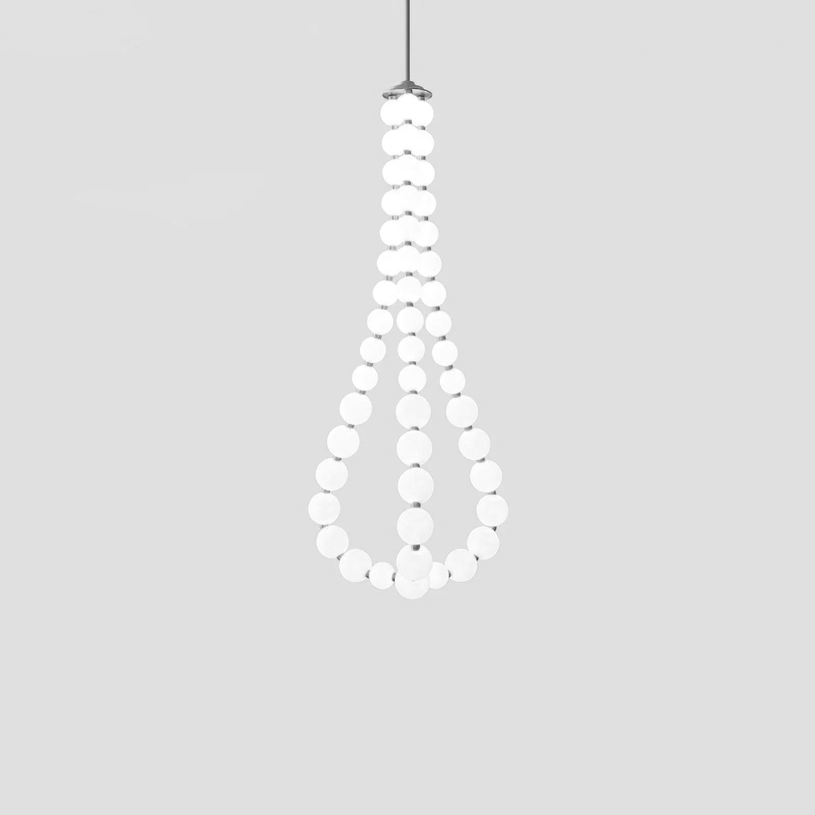 Acrylic Pearl Necklace Chandelier - DEPRIMO