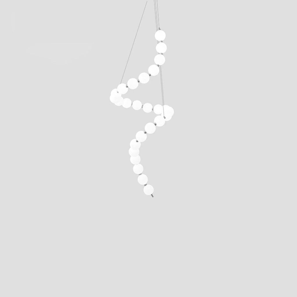 Acrylic Pearl Necklace Chandelier - DEPRIMO