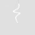 Acrylic Pearl Necklace Chandelier - DEPRIMO