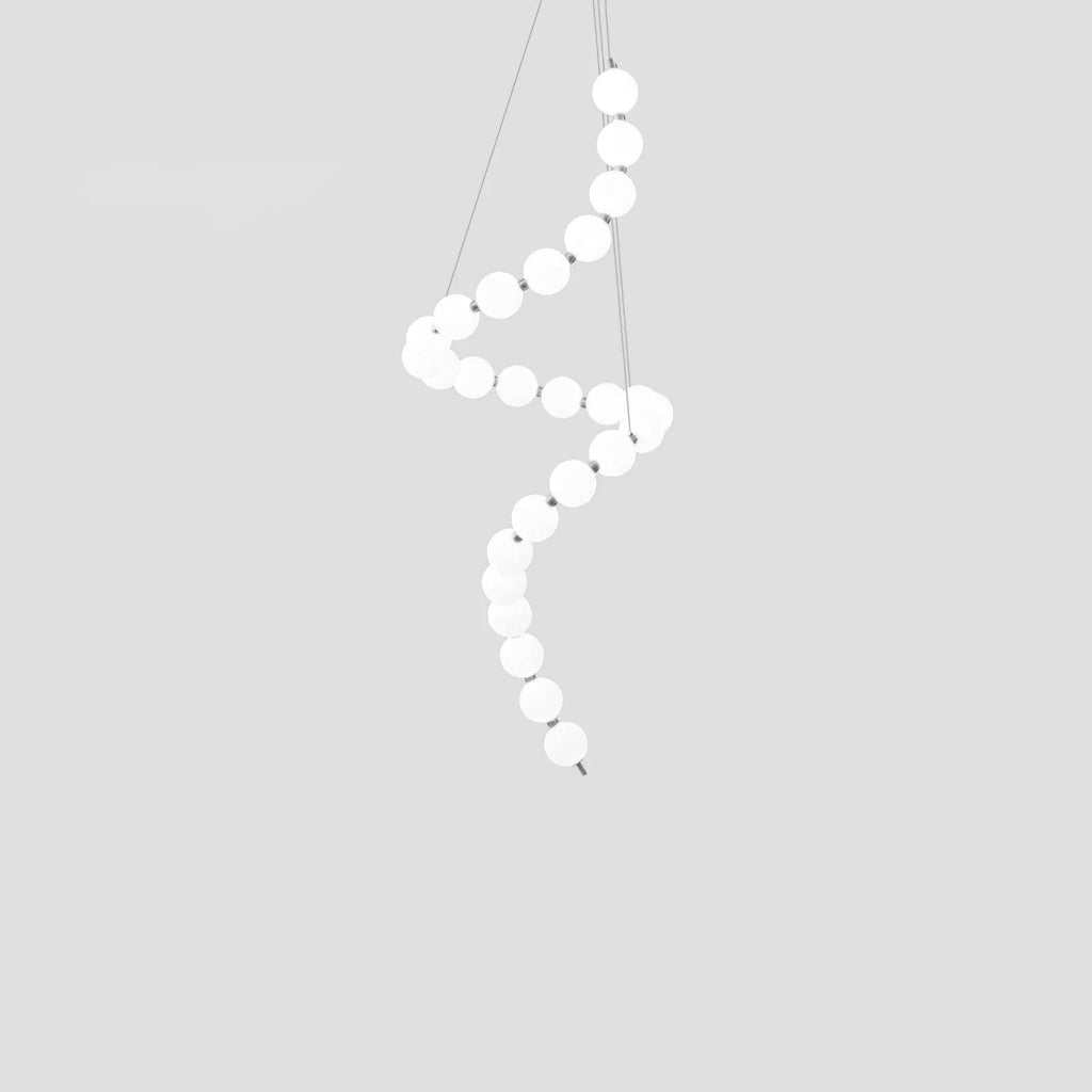 Acrylic Pearl Necklace Chandelier - DEPRIMO