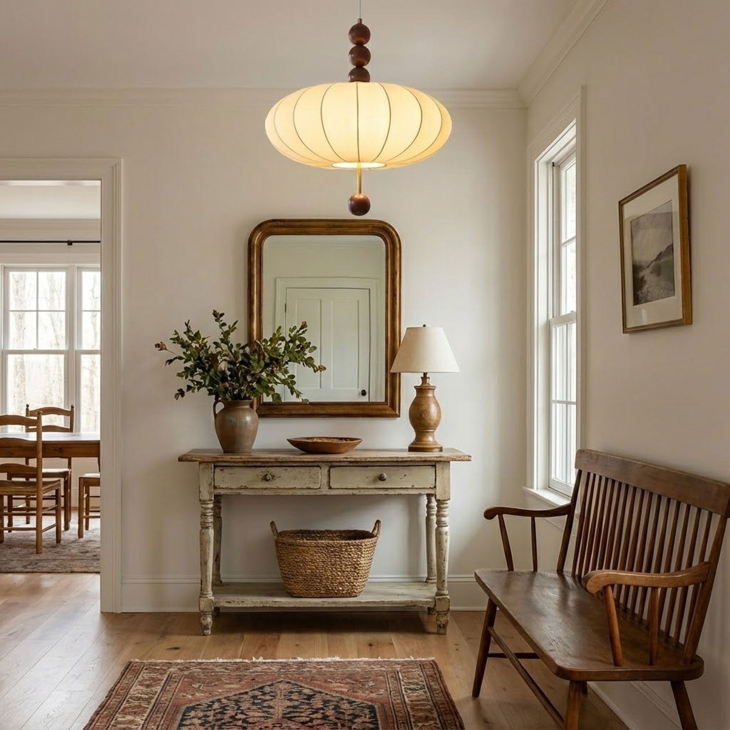 Adelaide Fabric Pendant Light