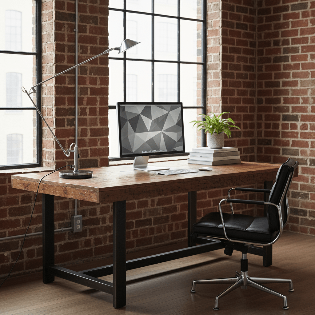 Adjustable Black Office Task Lamp