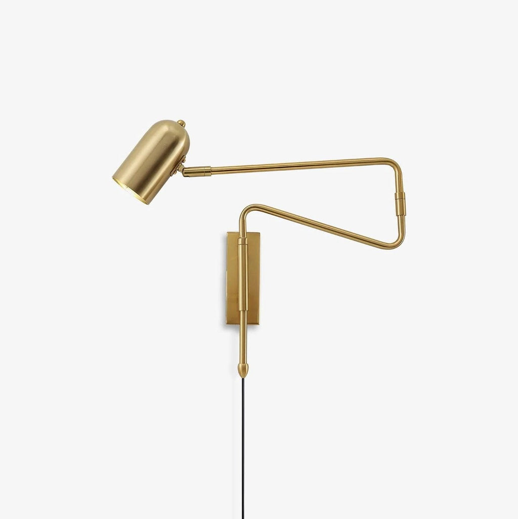 Adjustable Arm Plug In Wall Lamp - DEPRIMO