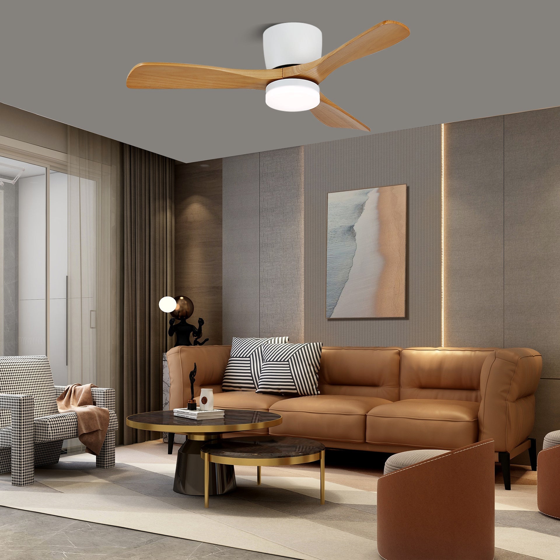 Aerodynamics 42"/52" Ceiling Fan Light