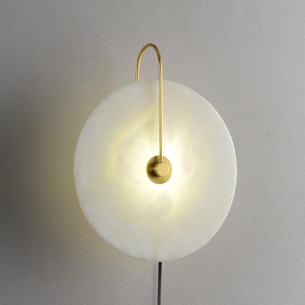 Настінний світильник Alabaster LED, що вмикається в розетку