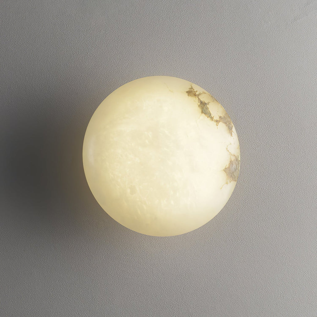 Овальний стельовий світильник Alabaster