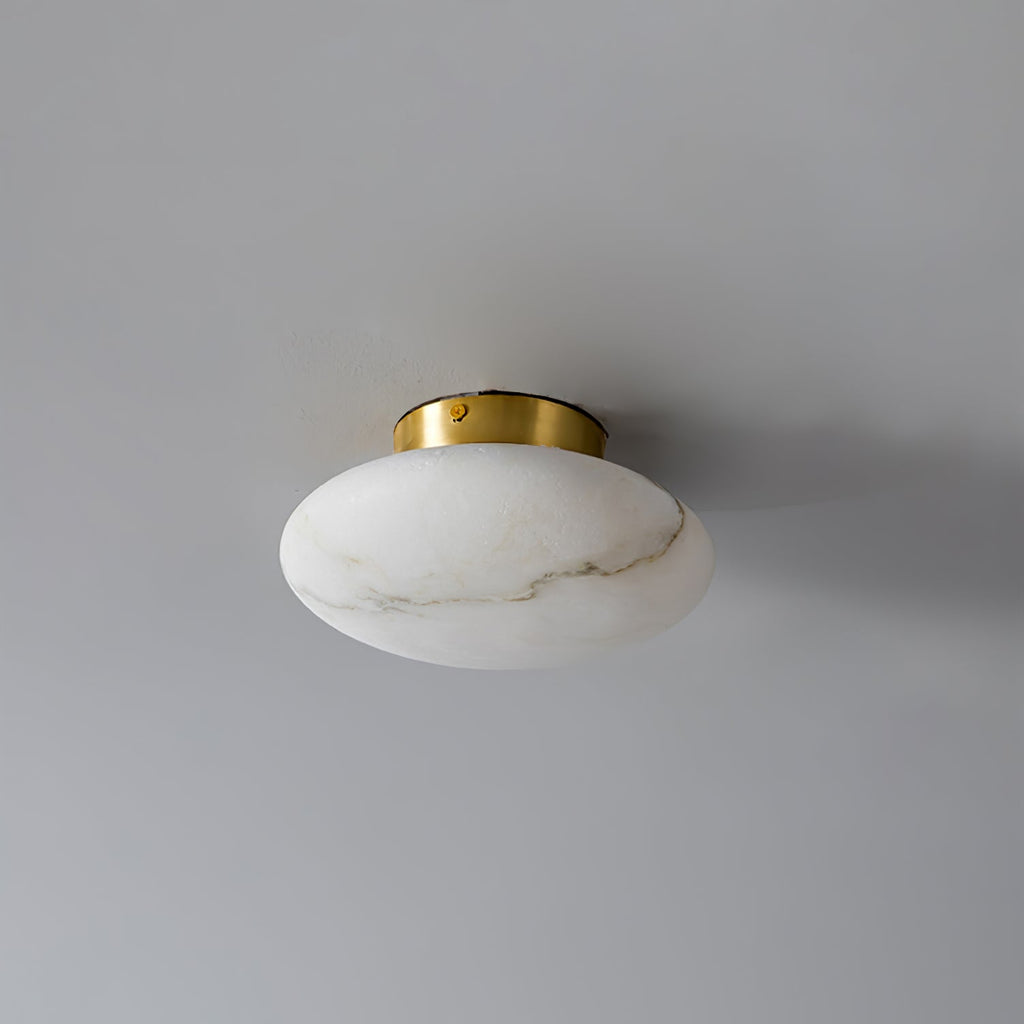 Овальний стельовий світильник Alabaster