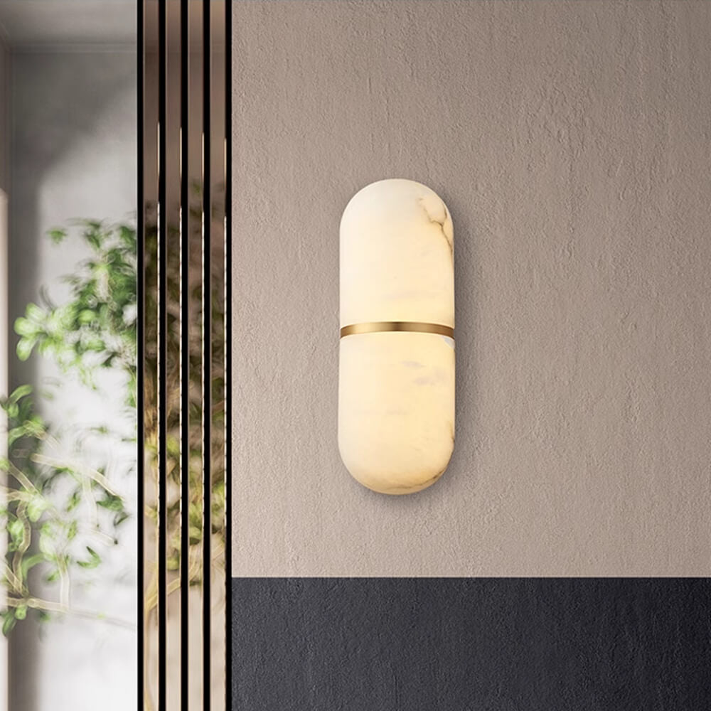 Настінний світильник Alabaster Pill