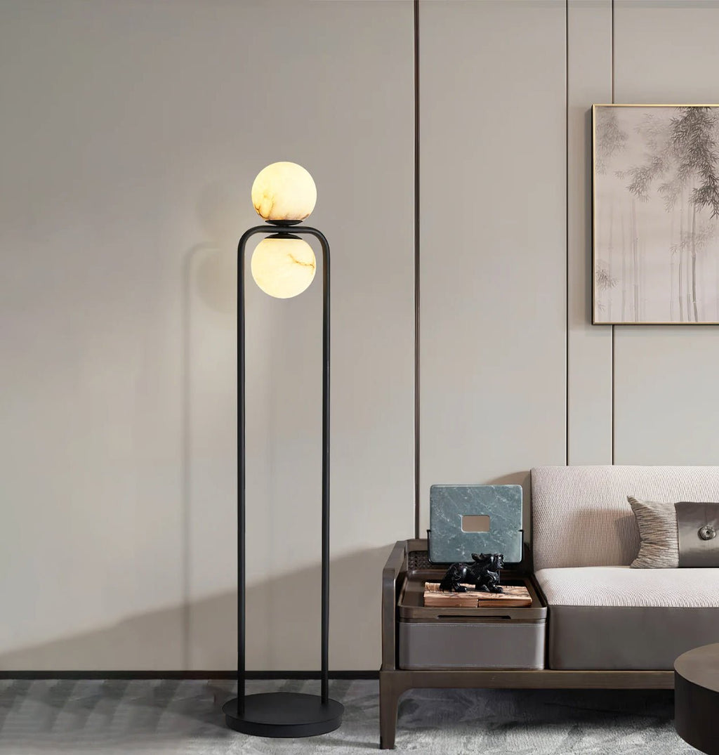 Торшер Tribeca Alabaster