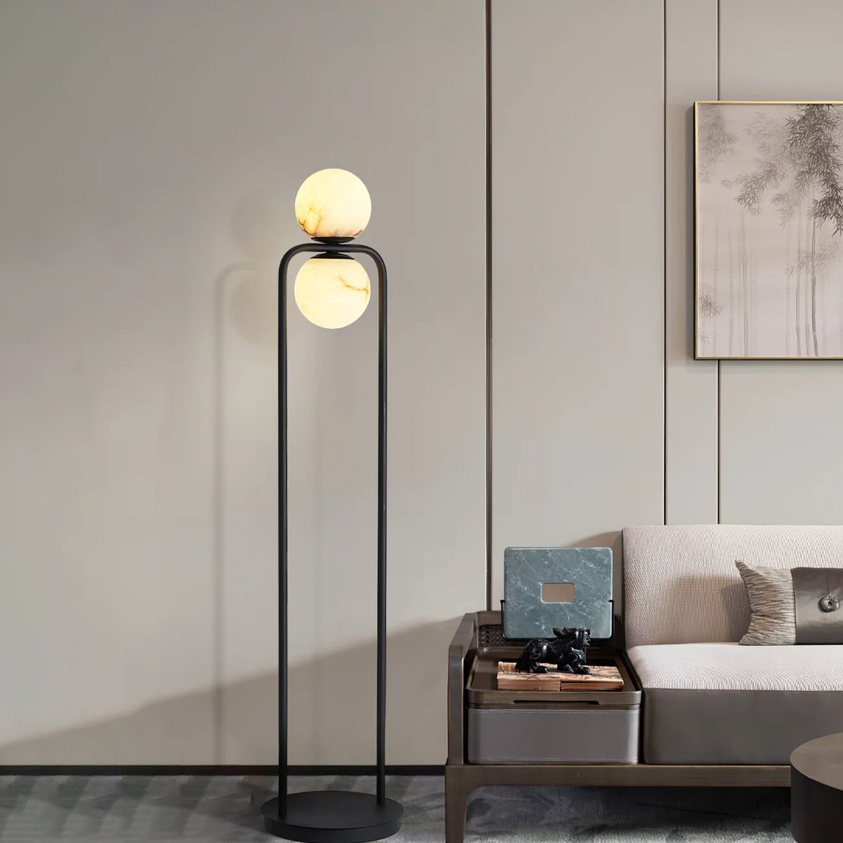 Торшер Tribeca Alabaster