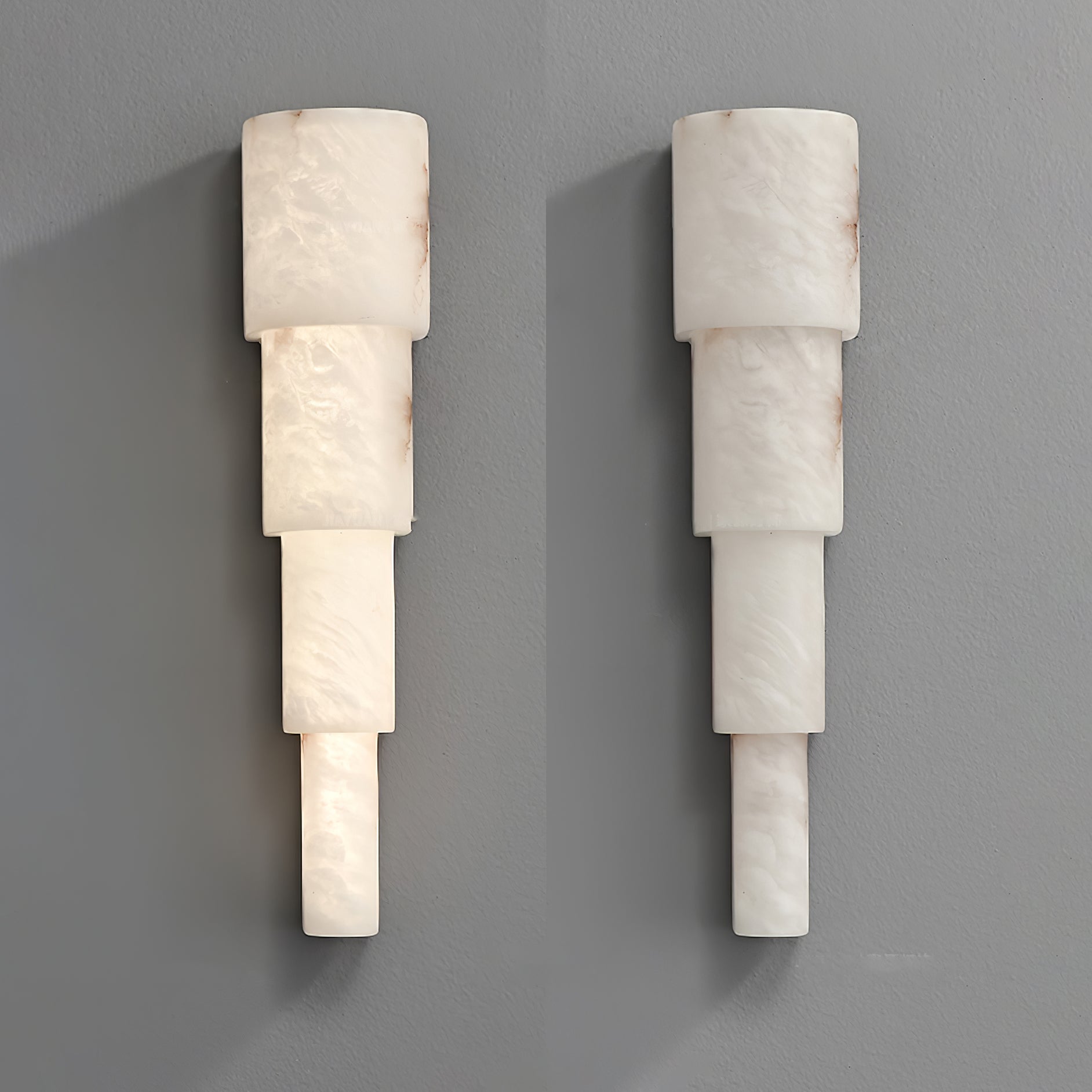 Настінний світильник Alba Cascade Alabaster