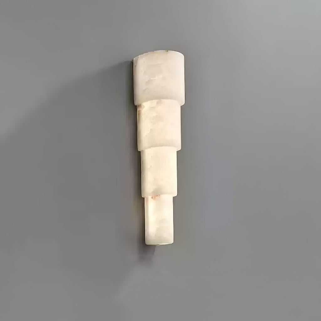 Alba Cascade Alabaster Wall Sconce - Vakkerlight