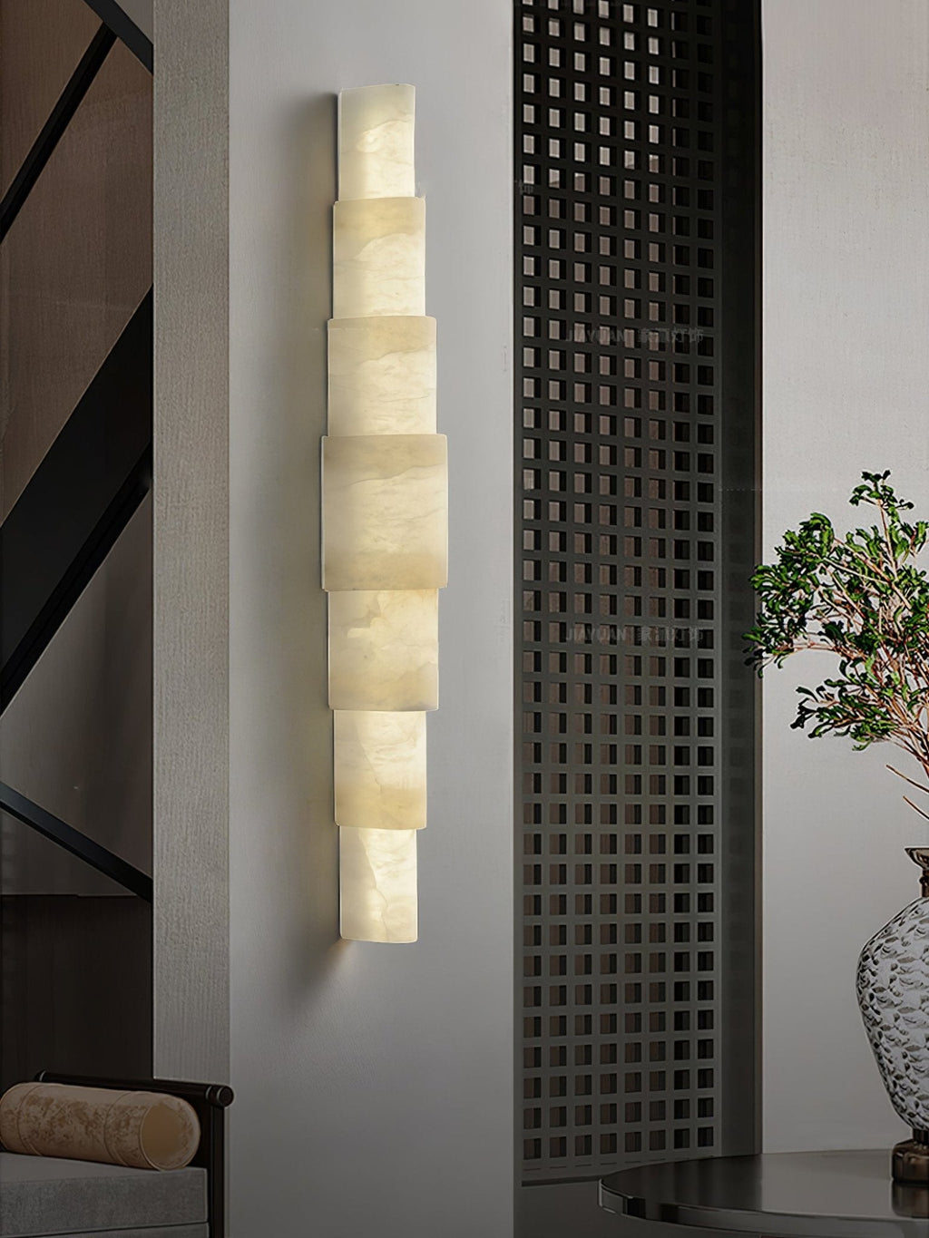 Настінний світильник Alba Cascade Alabaster