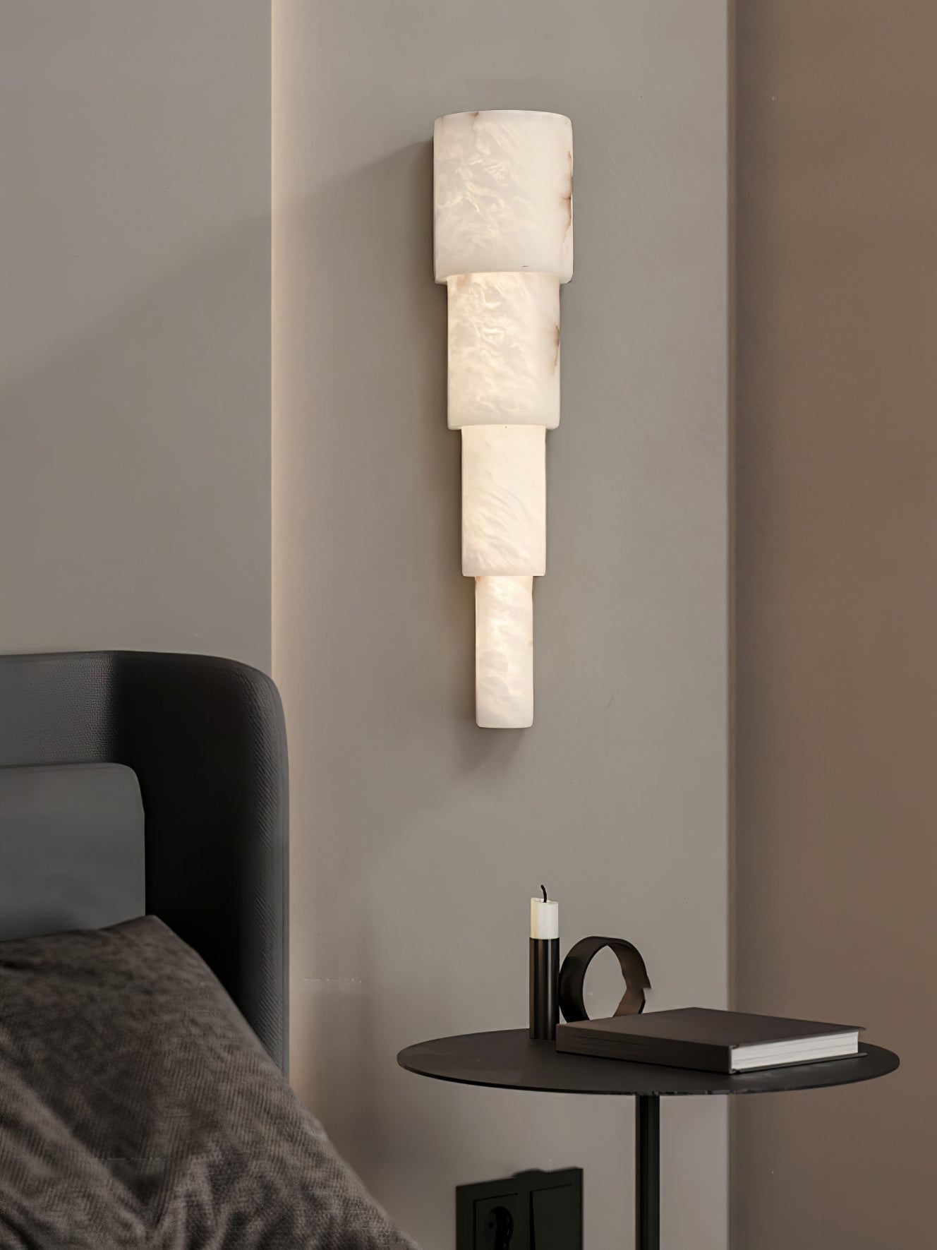 Настінний світильник Alba Cascade Alabaster