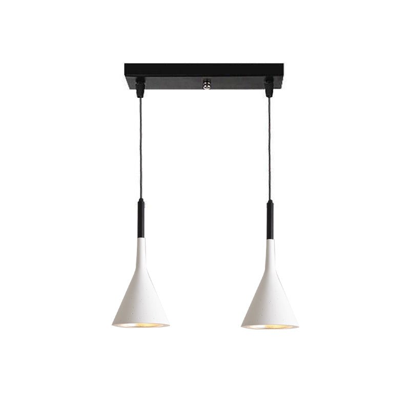 Conical Concrete Pendant Light - DEPRIMO