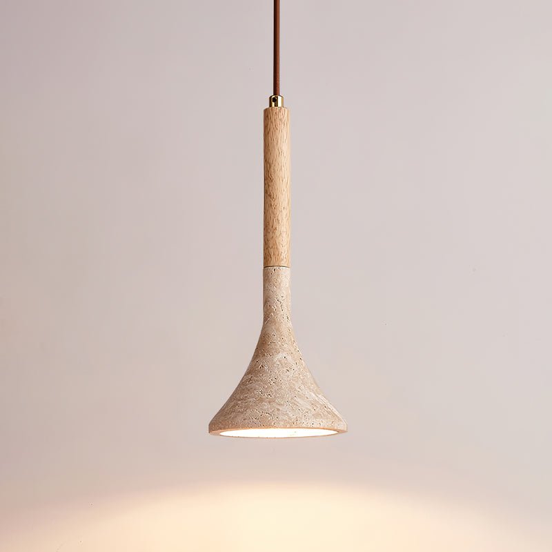 Aplomb Travertine Pendant Lamp - DEPRIMO