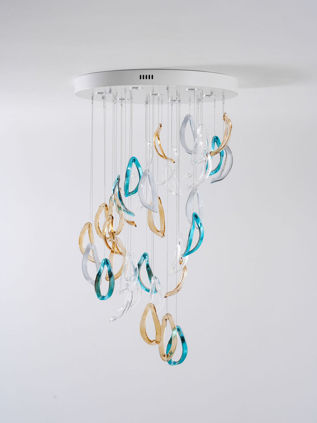 Подвесная люстра Aqua Ripple Glass Art на заказ