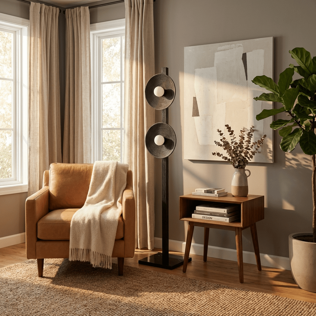 Торшер Arbor Twin Disc