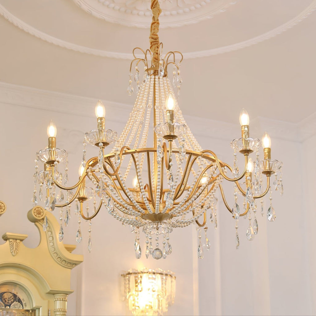 Золота люстра «Аркадія»
