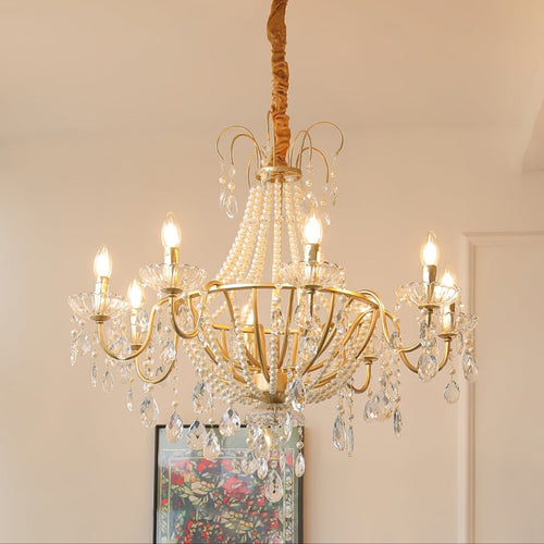 Arcadia Gold Chandelier - Vakkerlight