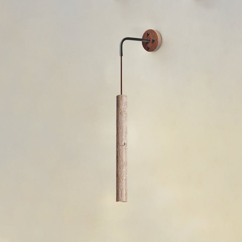 Arched Travertine Wall Light - DEPRIMO