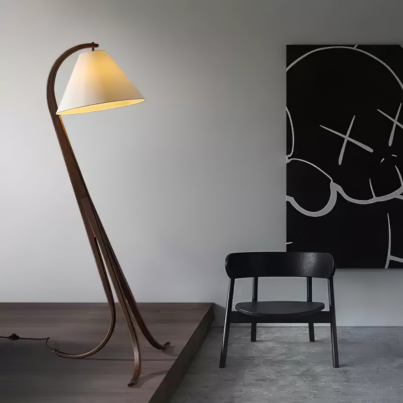 Торшер Arcwood