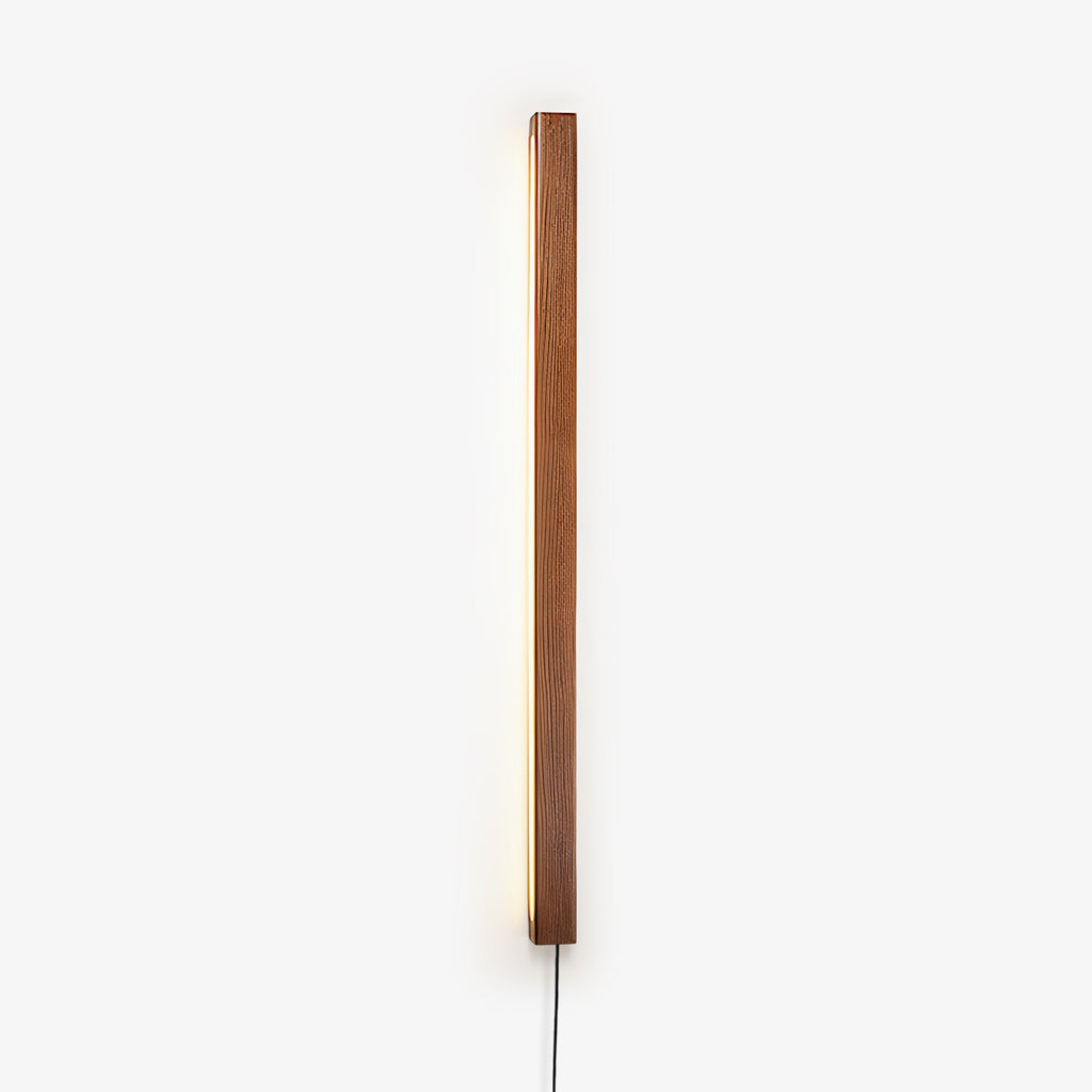 Настінний світильник Arlo Linear Wood Plug-in