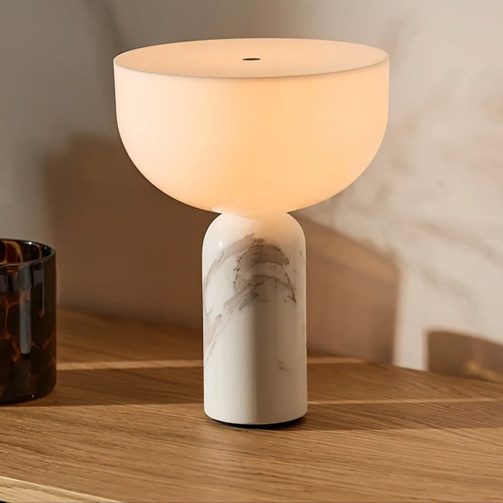 Настільна лампа Arno Sphere Marble
