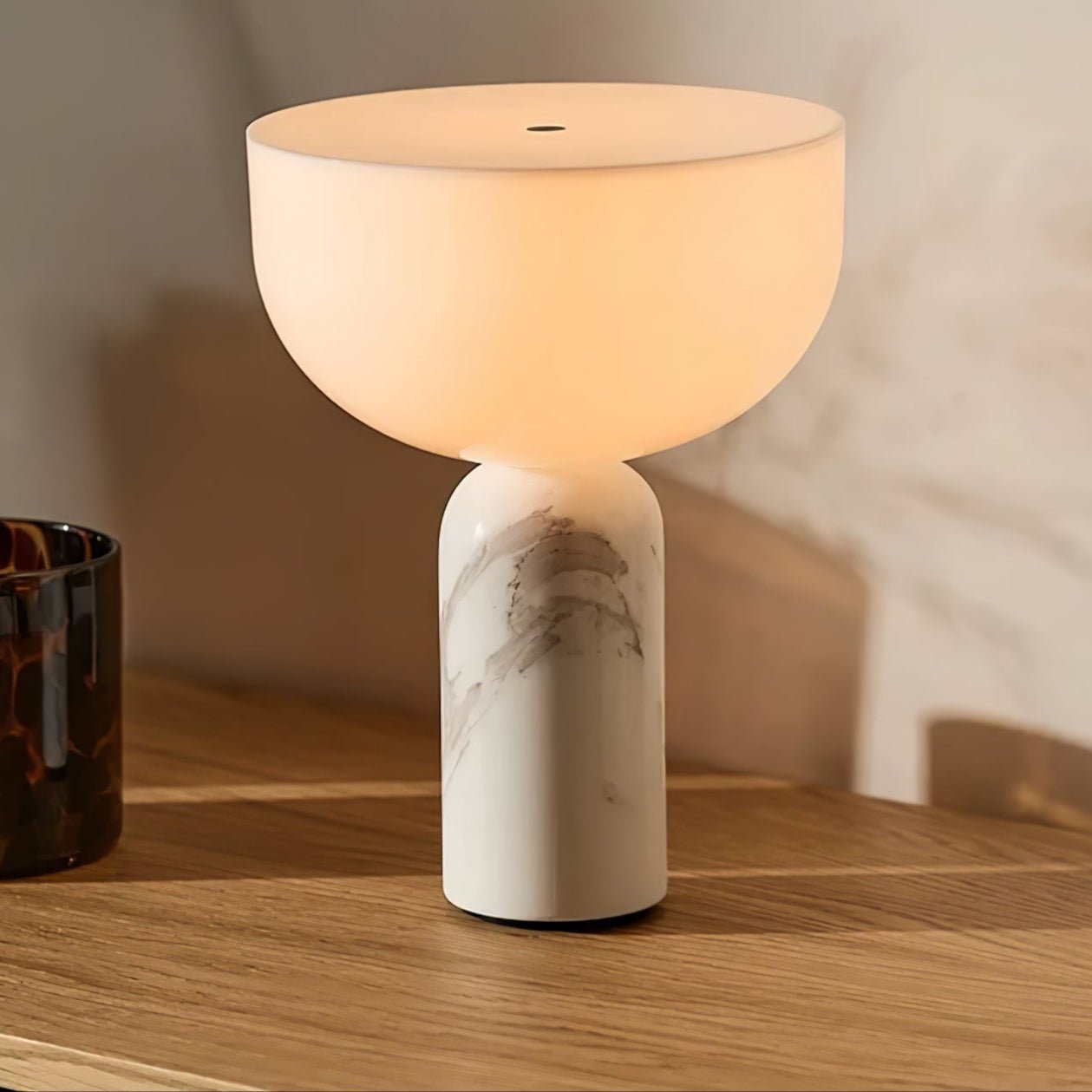Настільна лампа Arno Sphere Marble