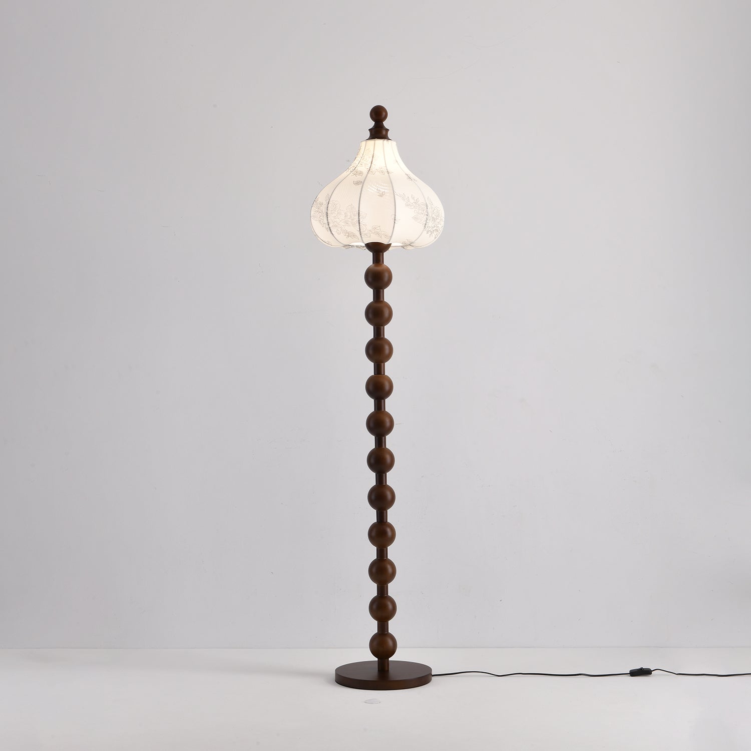 Astrid Fabric Floor Lamp - Vakkerlight