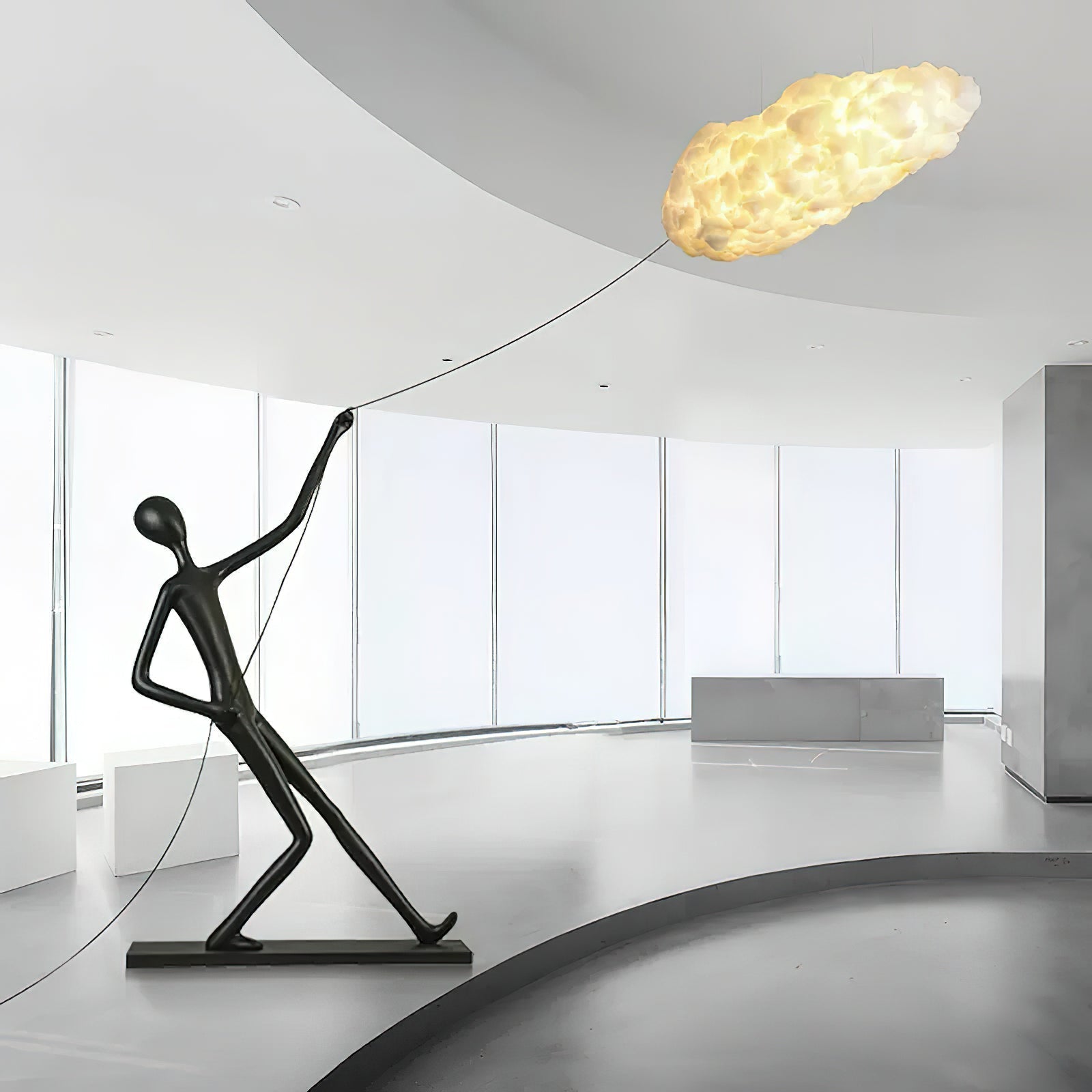 Напольный светильник Atlas Cloud Sculpture
