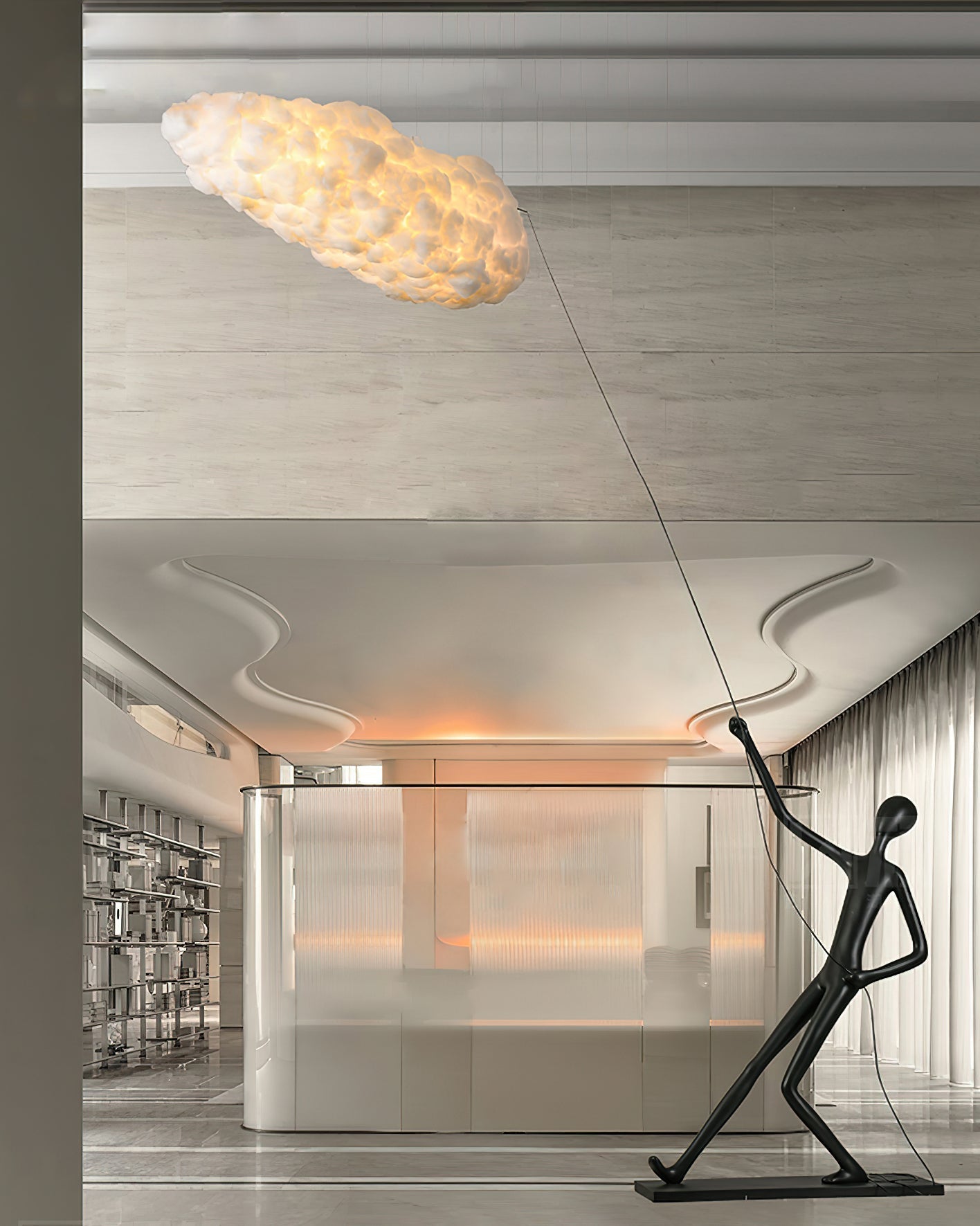 Напольный светильник Atlas Cloud Sculpture