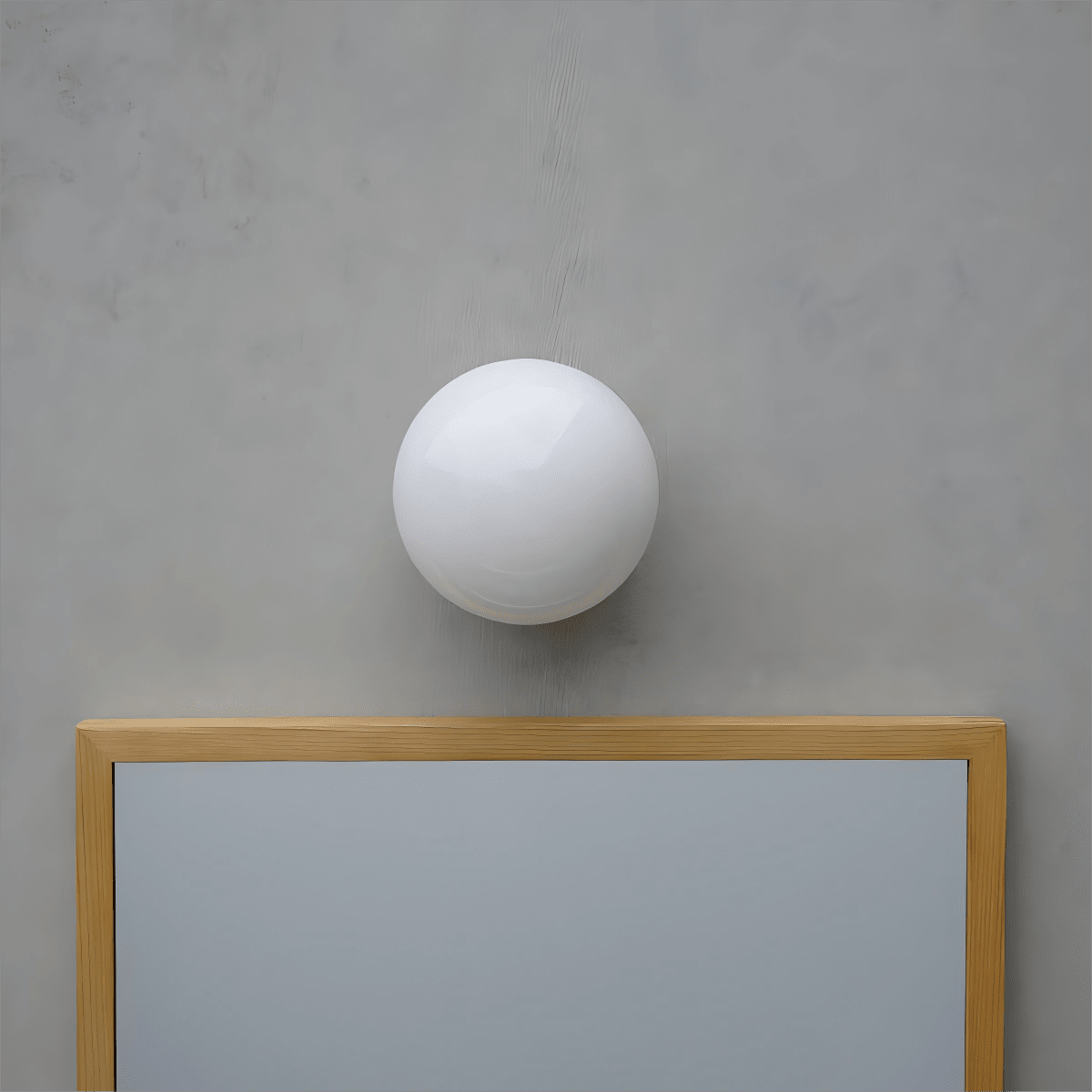 Настінний світильник Aura Globe зі скла