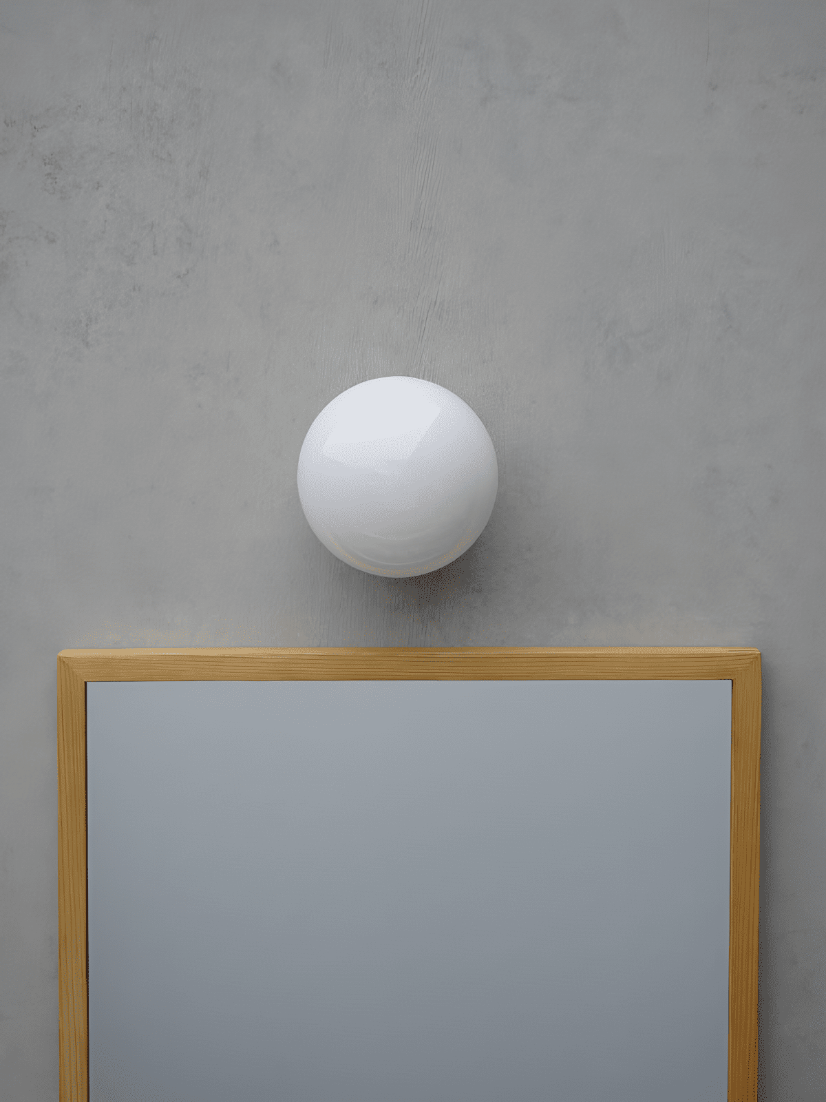 Настінний світильник Aura Globe зі скла