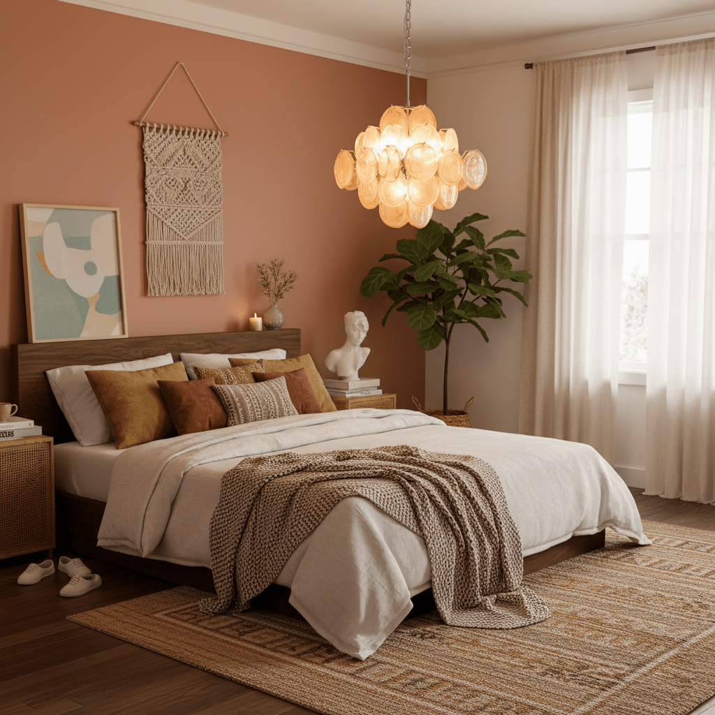 Люстра з муранського скла Aurelia Apricot