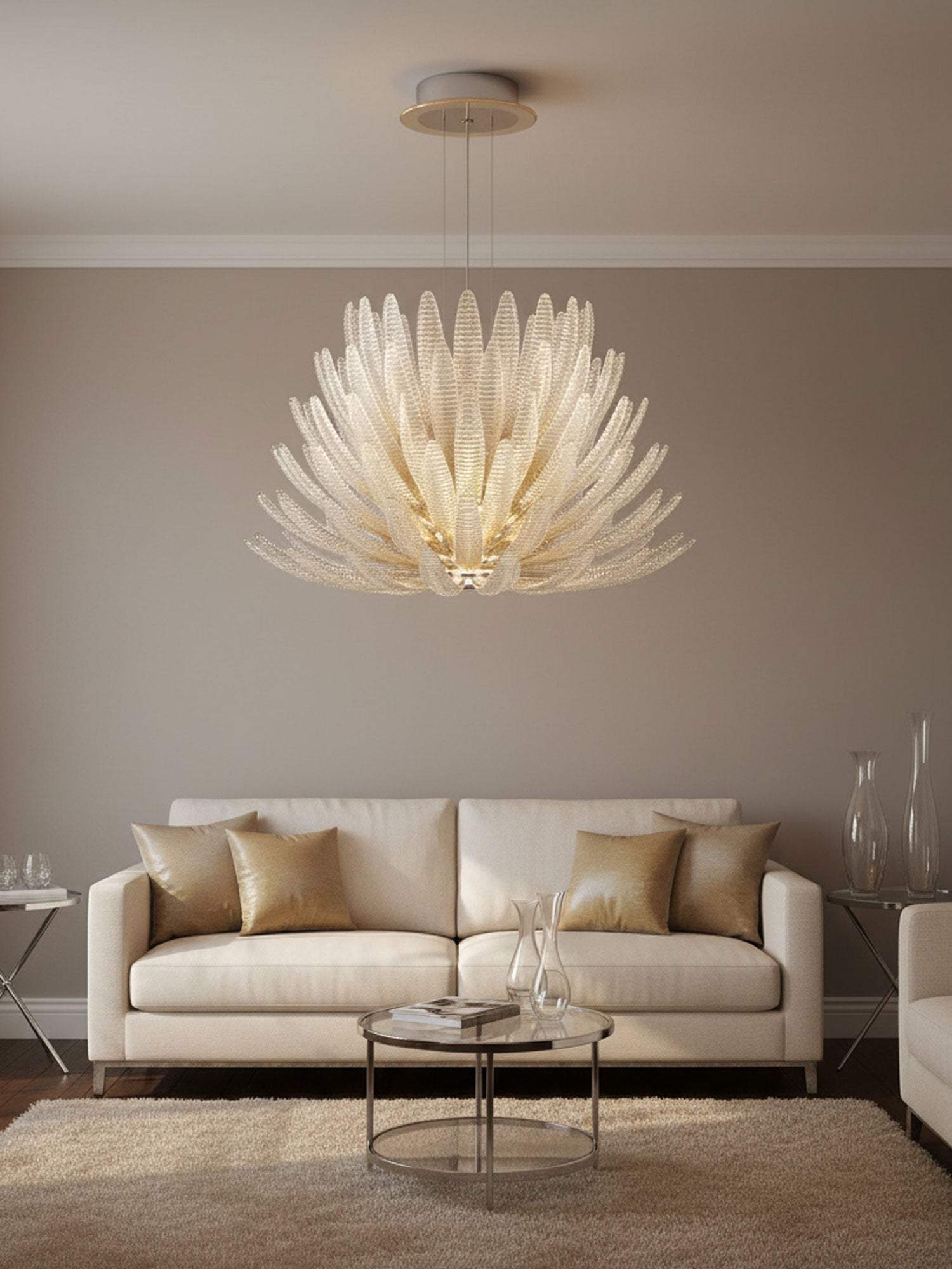 Кришталева люстра Aurelia Glass Petal