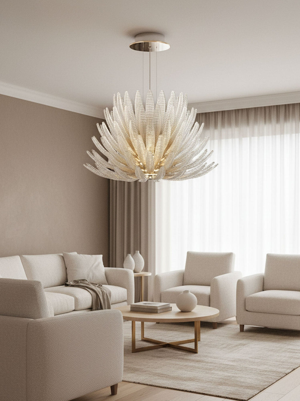 Кришталева люстра Aurelia Glass Petal
