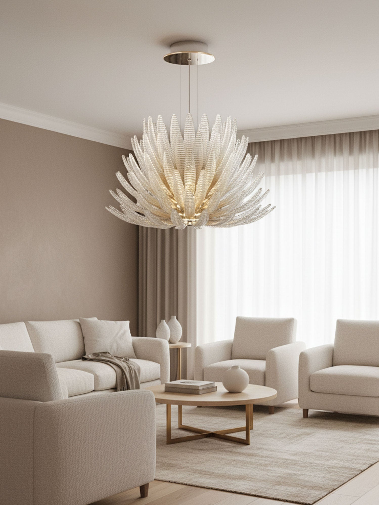 Кришталева люстра Aurelia Glass Petal