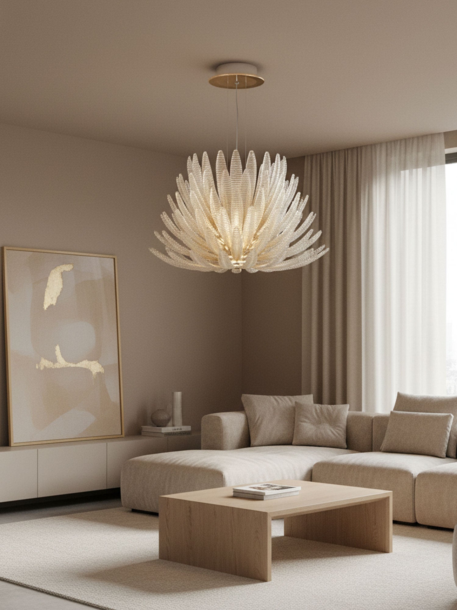 Кришталева люстра Aurelia Glass Petal