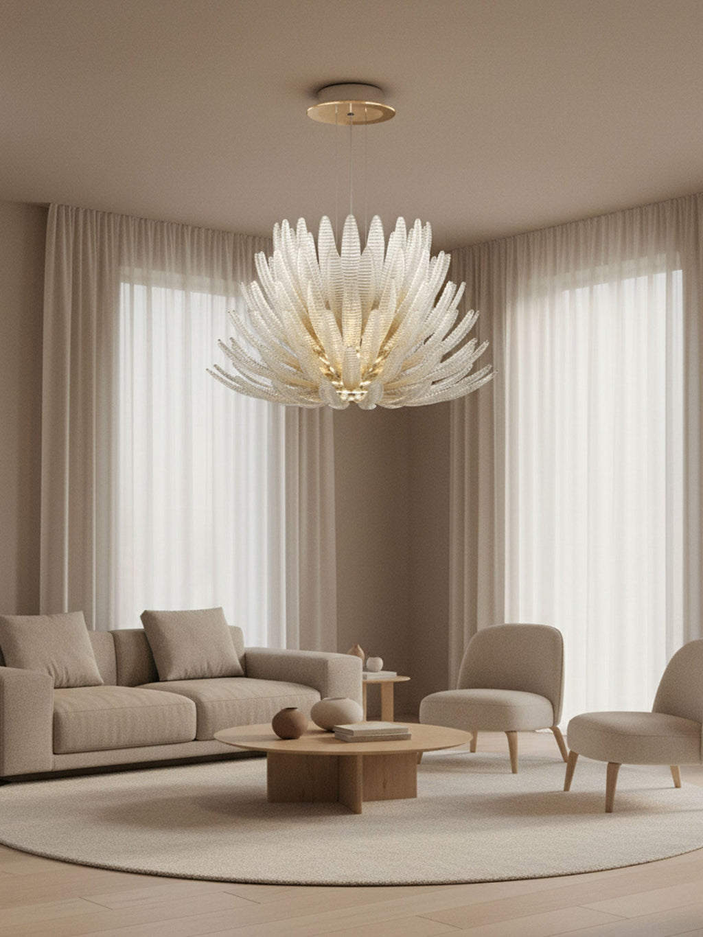 Кришталева люстра Aurelia Glass Petal