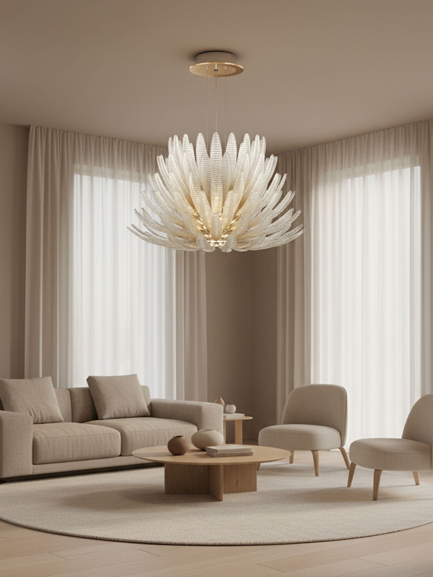 Кришталева люстра Aurelia Glass Petal