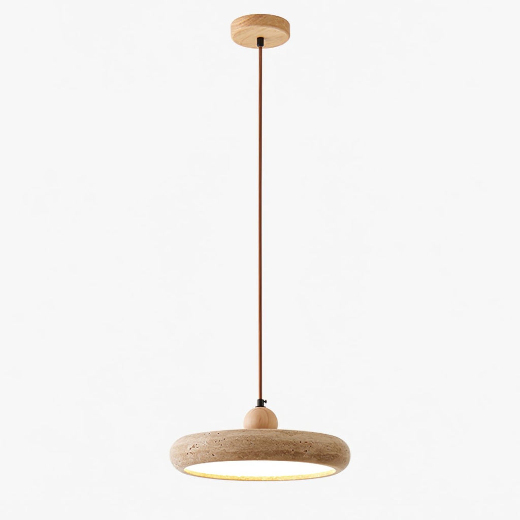 Aurelio Travertine Pendant Light - DEPRIMO