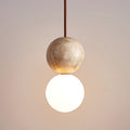 Camille Travertine Pendant Light - DEPRIMO