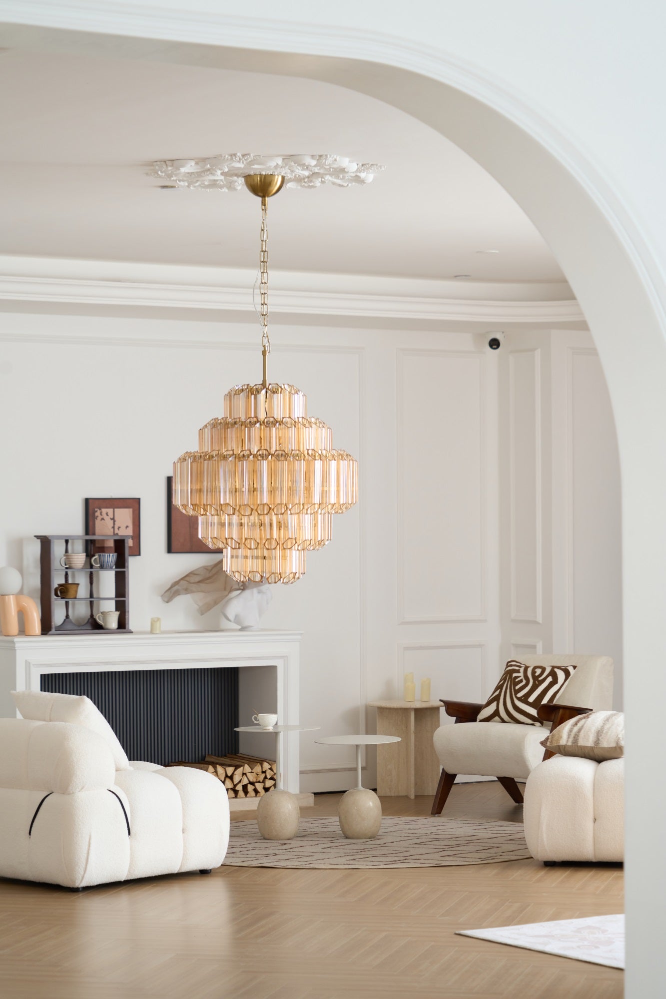 Люстра Aurum Cascade Murano