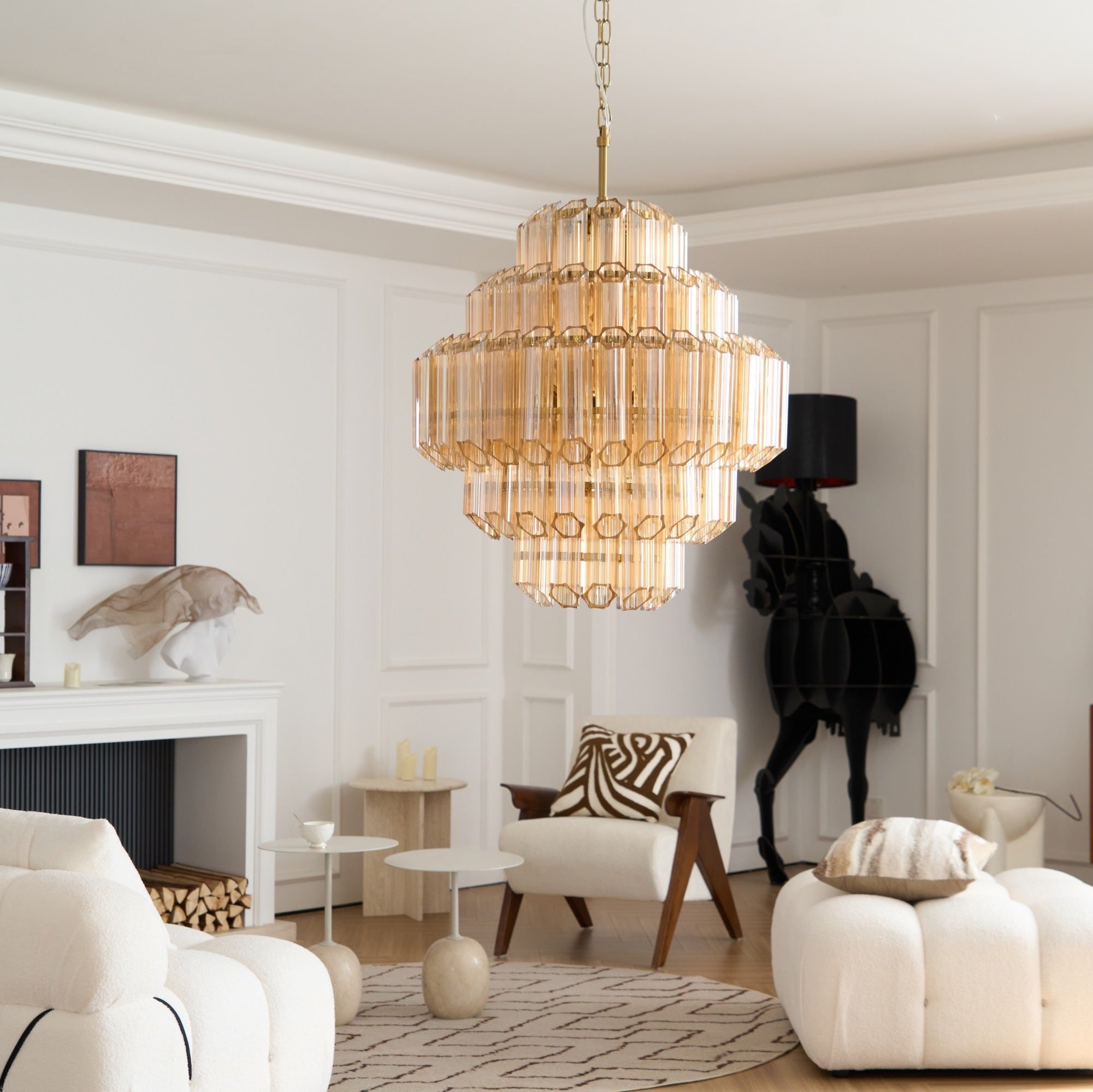 Люстра Aurum Cascade Murano