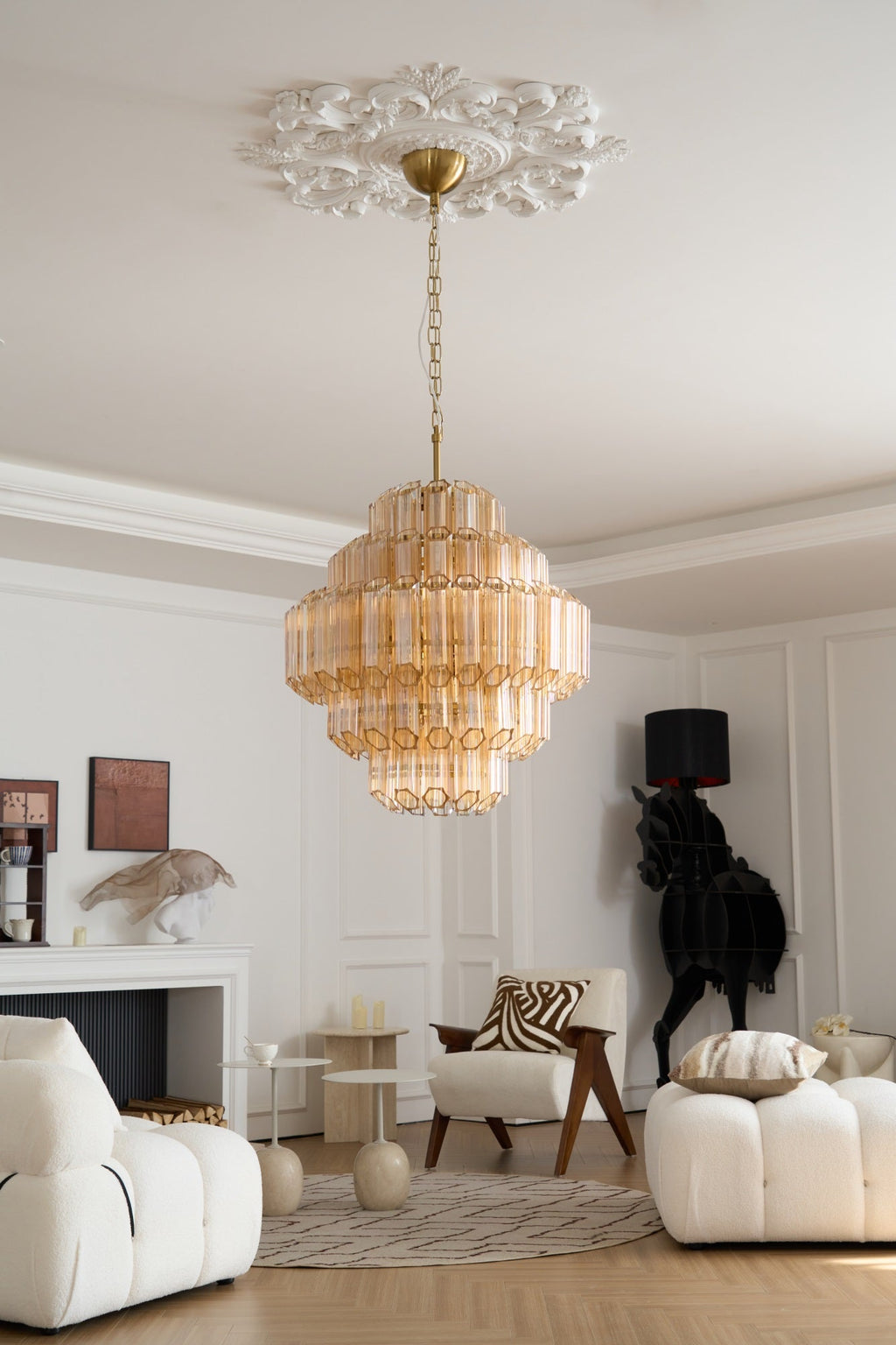 Люстра Aurum Cascade Murano
